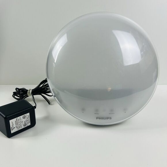 Philips SmartSleep Wake-Up Light HF3520 FM Radio Natural Sounds Bedside, READ - Picture 1 of 5